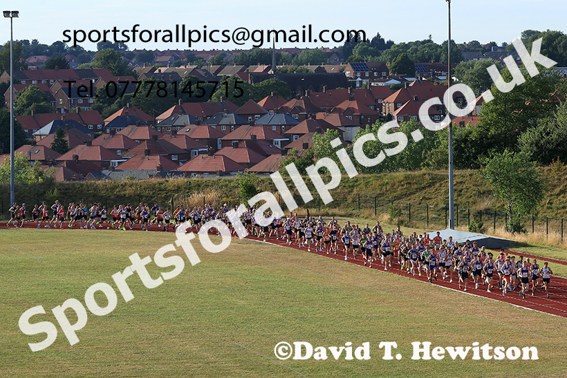 Senior Mens 2025 Sunderland 5k, Silksworth, Sunderland. Photo: David T. Hewitson/Sports for All Pics